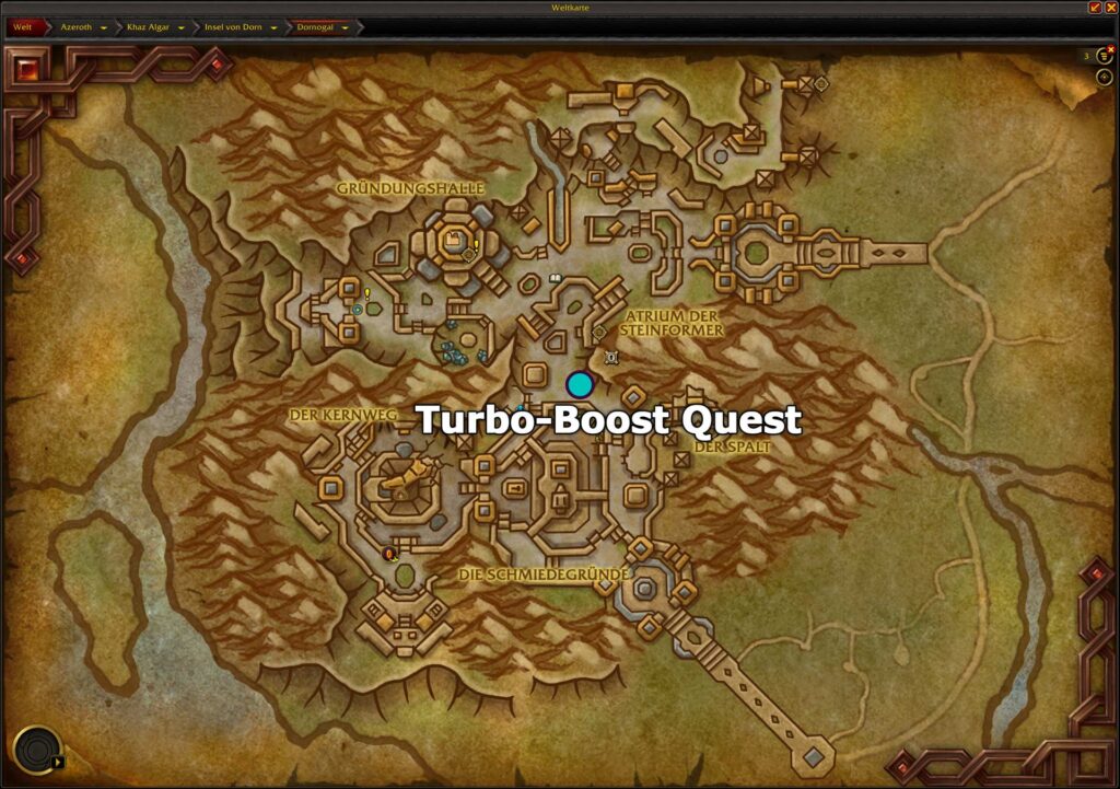 WoW TWW Saison 3 Turbo-Boost: Hier findet ihr den Questgeber.